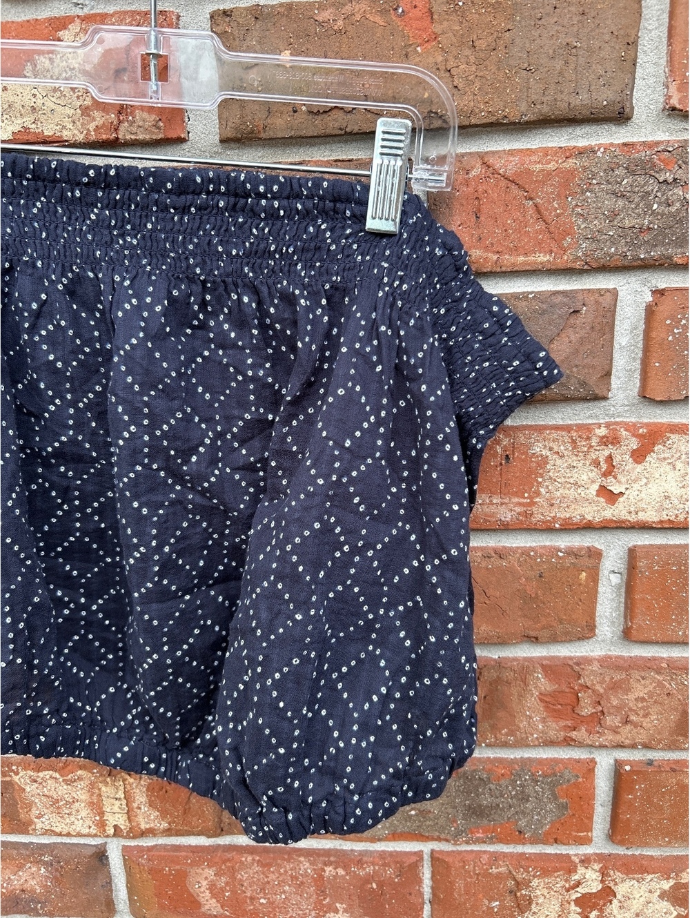 Universal Thread Navy Blue Off-Shoulder Crop Top XXL